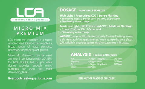 LCA Micro Mix Premium 500ml