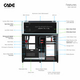 Cade Reef S2/F 1200 Frag Black