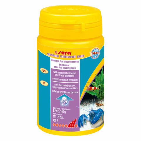 Sera Shrimp Mineral Salt 105g