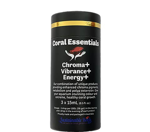 Coral Essentials Chroma+/Vibrance+/Energy+ 15ml x3